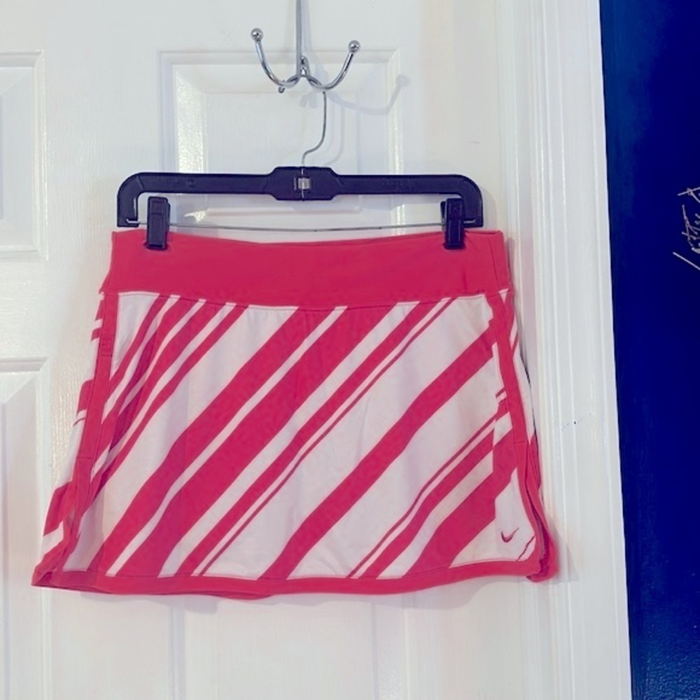 Women’s Nike Dri-Fit Border Athletic Tennis Skirt Skort Size Medium